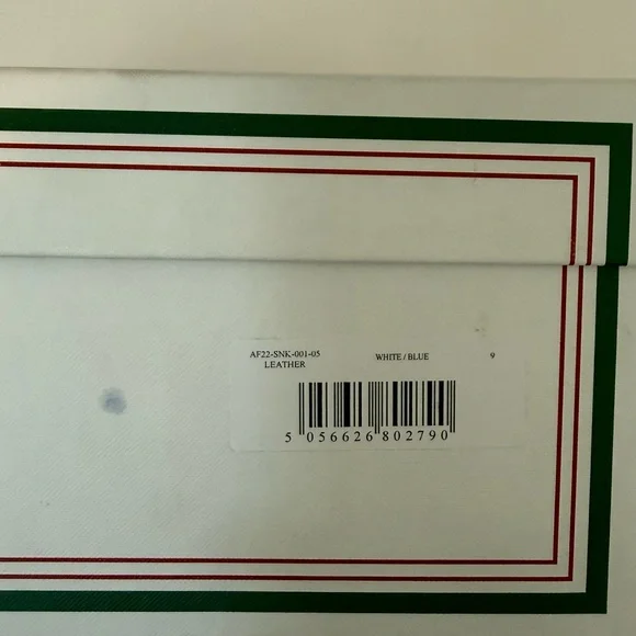 Casablanca Atlantis White Blue Sneakers - Picture 15 of 15